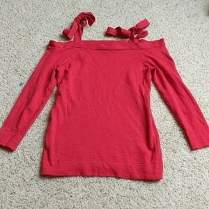 JCrew off the shoulder Sweater